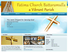 Tablet Screenshot of fatimachurchbtm.org